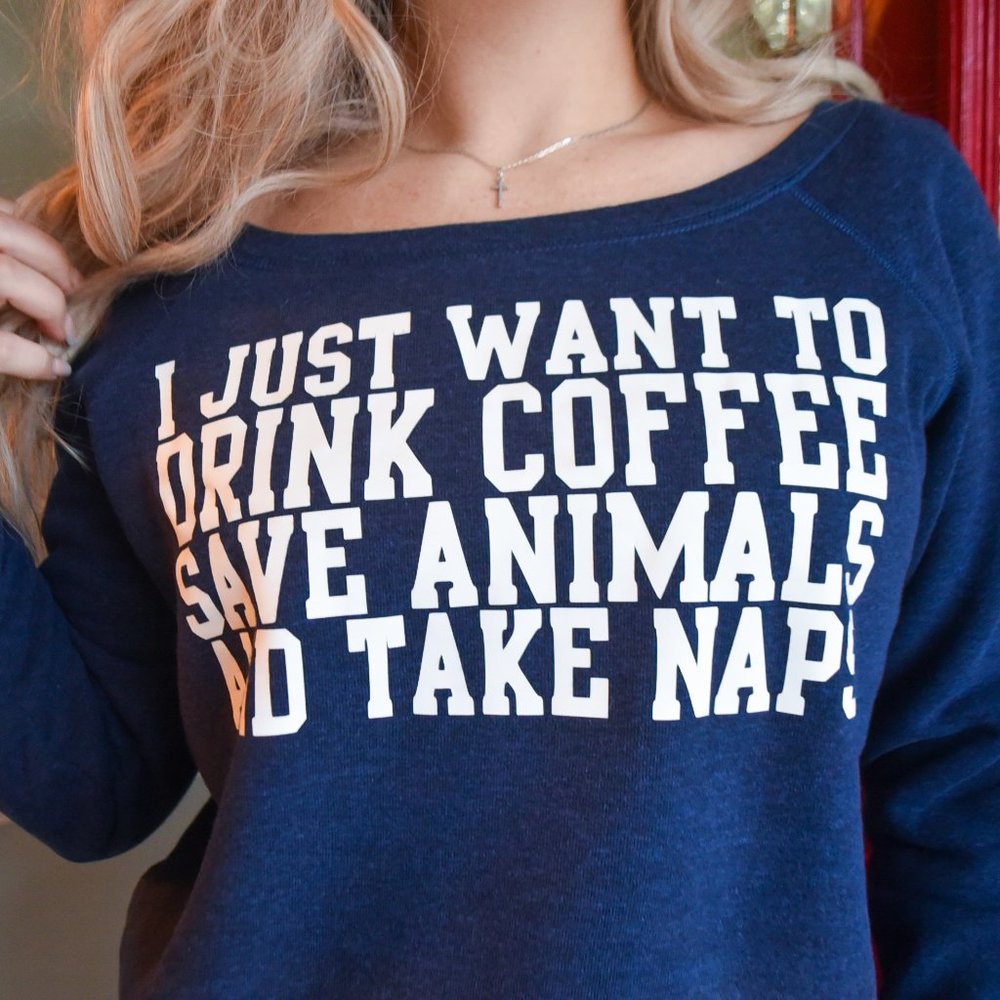 HP! ⭐ ☕ Drink Coffee Wine Save Animals Take Naps